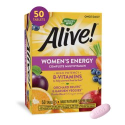 ALIVE, TAB MULTIVITAMIN WOMENSENERGY COMPLETE (50/BX)