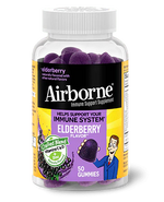 Load image into Gallery viewer, Immune Support Supplement Airborne® Gummy 50 per Bottle AIRBORNE, GUMMIES ELDERBERRY (50/BT)
