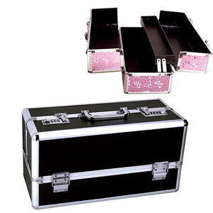 The Toy Chest Lockable Vibrator Case Large Black BMS