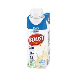 Boost Plus® Vanilla Balanced Nutritional Drink, 8-ounce carton