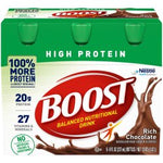 Load image into Gallery viewer, Boost® High Protein Chocolate Complete Nutritional Drink, 8-ounce bottle
