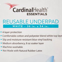 ReliaMed Underpad, Reusable, Polyester