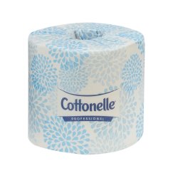 Toilet Tissue Kleenex® Cottonelle® Professional White 2-Ply Standard Size Cored Roll 451 Sheets 4 X 4 Inch