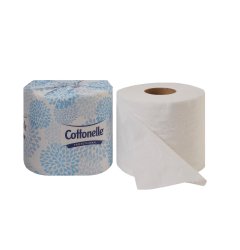 Toilet Tissue Kleenex® Cottonelle® Professional White 2-Ply Standard Size Cored Roll 451 Sheets 4 X 4 Inch