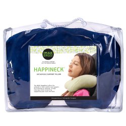 Crescent Neck Pillow IMAK® HappiNeck™ Blue Reusable PILLOW, NECK THERAPEUTIC HAPPINECK BLU