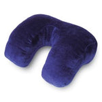 Load image into Gallery viewer, Crescent Neck Pillow IMAK® HappiNeck™ Blue Reusable PILLOW, NECK THERAPEUTIC HAPPINECK BLU
