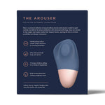 Load image into Gallery viewer, Deia The Arouser Pulsating External Stimulator Silicone Blue
