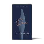 Load image into Gallery viewer, Deia The Feather Vibrating Tickler Silicone Blue
