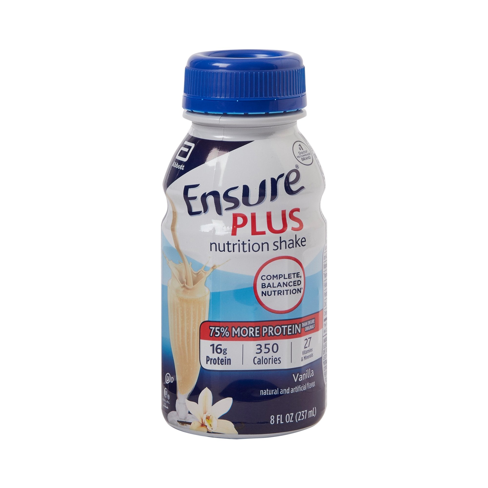 Ensure® Plus Therapeutic Nutrition Vanilla Flavor Liquid 8 oz.