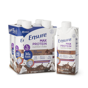 Ensure® Max Protein Nutrition Shake, Chocolate, 11-ounce carton