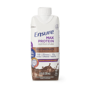 Ensure® Max Protein Nutrition Shake, Chocolate, 11-ounce carton