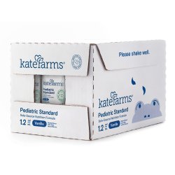 Pediatric Oral Supplement Kate Farms Pediatric Standard 1.2 Vanilla Flavor 8.45 oz. Carton Liquid Organic Pea Protein SUPPLEMENT, PEDIATRIC STANDARD1.2 VAN 8.45 FL OZ (12/CS)