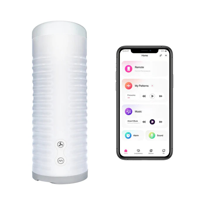 Lovense Max 2 Bluetooth App-Controlled Vibrating and Suction Masturbator (Neutral Sleeve) Lovense