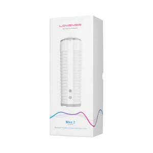 Lovense Max 2 Bluetooth App-Controlled Vibrating and Suction Masturbator (Neutral Sleeve) Lovense