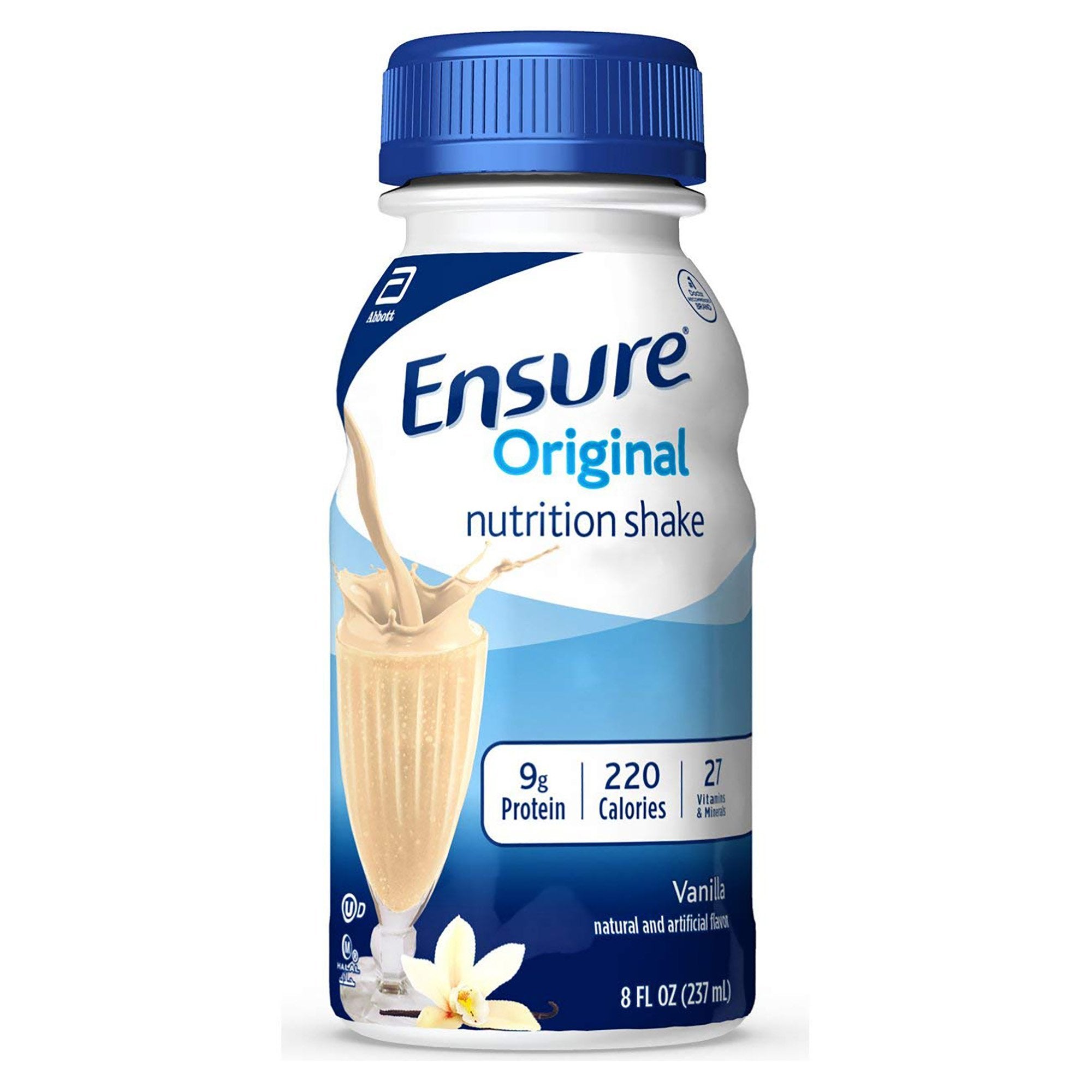 Ensure® Plus Therapeutic Nutrition, Vanilla, 8-ounce carton