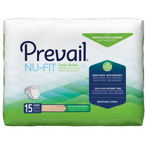 Prevail® Nu-Fit® Maximum Incontinence Brief, Extra Large