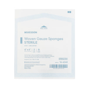 McKesson Sterile Gauze Sponge, 4 x 4 Inch