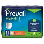 Load image into Gallery viewer, Unisex Adult Absorbent Underwear Prevail® Per-Fit® Pull On with Tear Away Seams X-Large Disposable Heavy Absorbency
