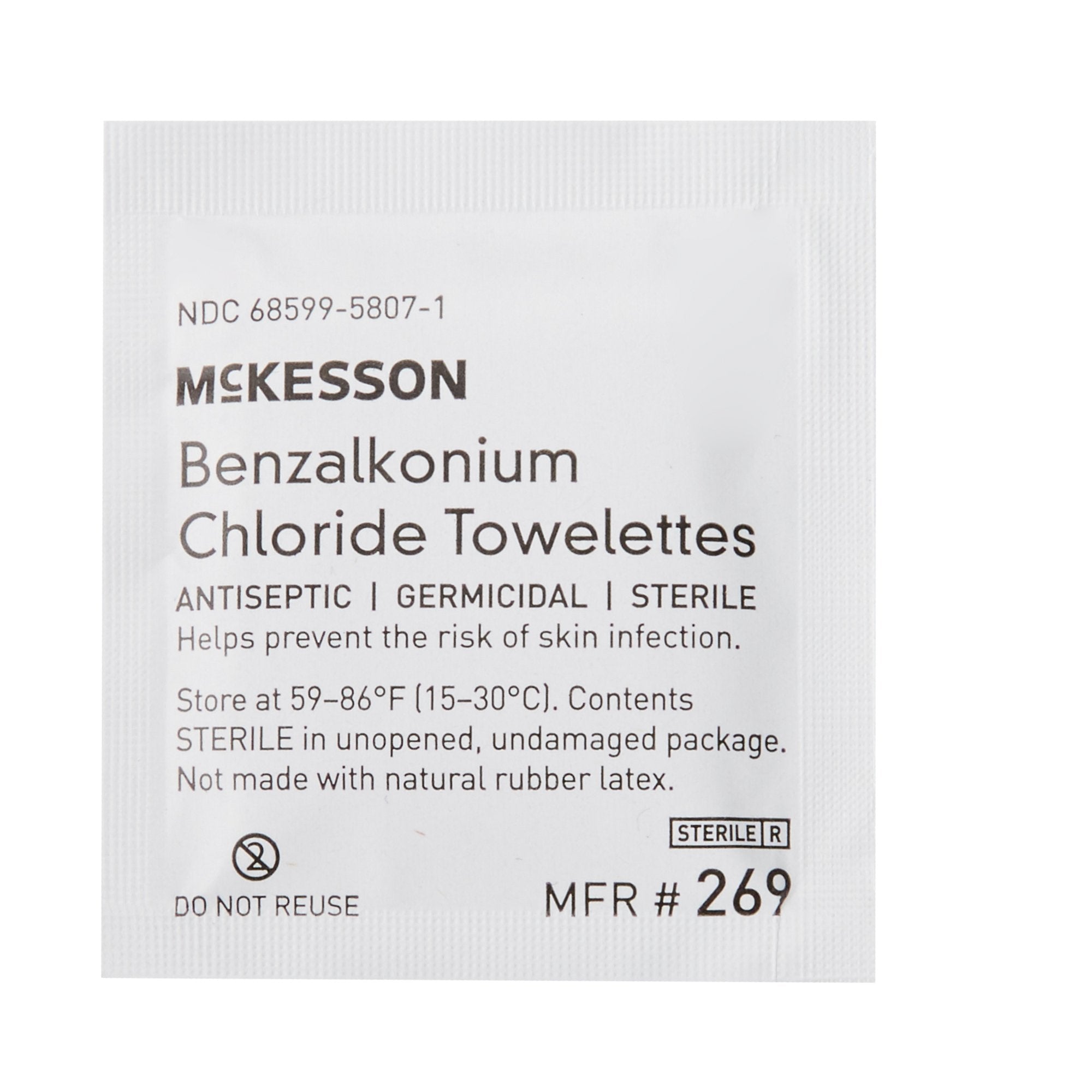 McKesson Sanitizing Skin Wipe