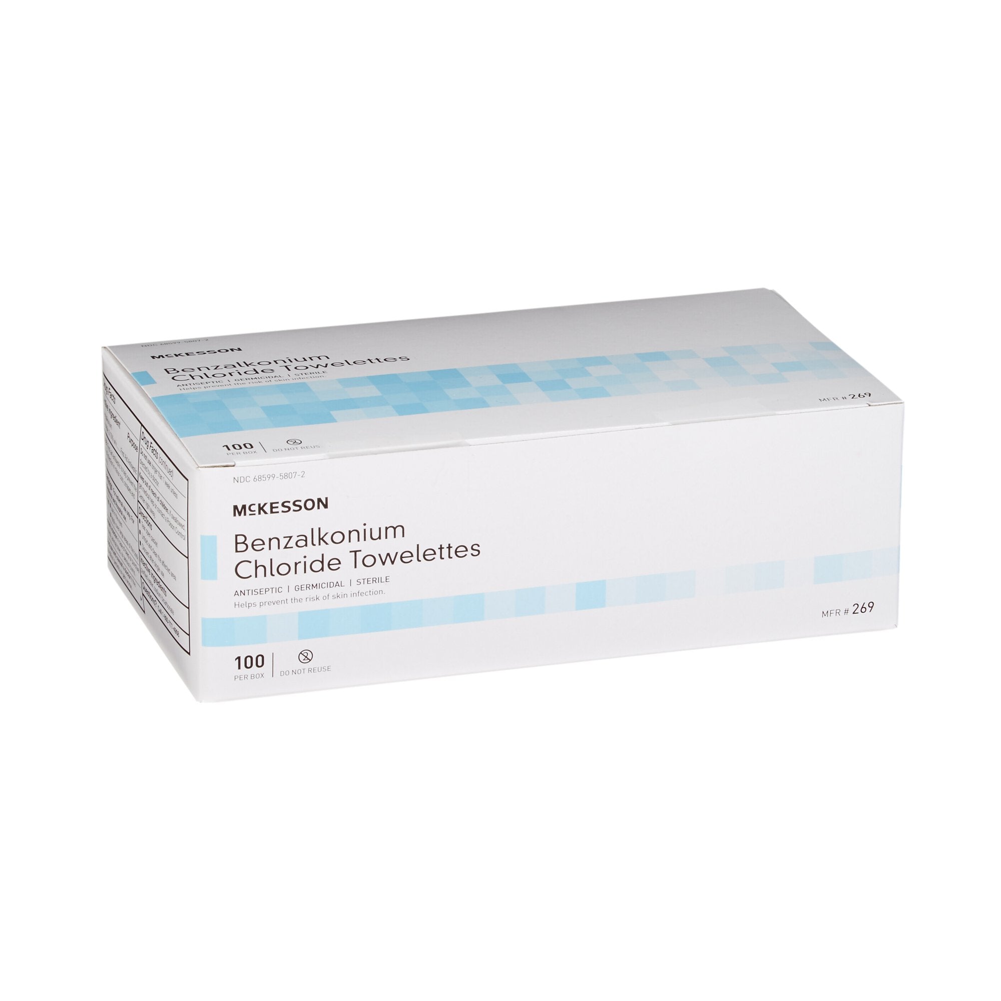 McKesson Sanitizing Skin Wipe