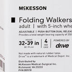 Load image into Gallery viewer, McKesson Folding Walker, Adjustable Height
