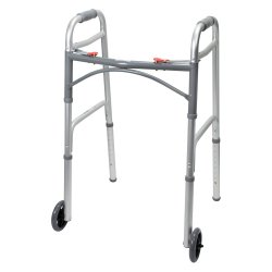 McKesson Folding Walker, Adjustable Height