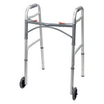 Load image into Gallery viewer, McKesson Folding Walker, Adjustable Height
