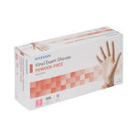 Load image into Gallery viewer, McKesson Small NonSterile Vinyl Standard Cuff Length Smooth Clear Not Rated Exam Glove
