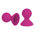 Load image into Gallery viewer, Me You Us Dual Masseuse Silicone Nipple Suckers 2-Pack Purple
