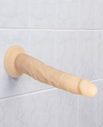 Load image into Gallery viewer, Naked Addiction Rechargeable Remote-Controlled 9 in. Silicone Thrusting Dildo Beige BMS
