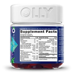 OLLY, GUMMY MENS MULTI BLK BERRY (90/BT)