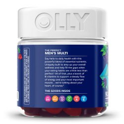 OLLY, GUMMY MENS MULTI BLK BERRY (90/BT)