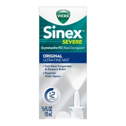 Nasal Decongestant Vicks® Sinex™ Severe 0.05% Nasal Spray 0.5 oz.