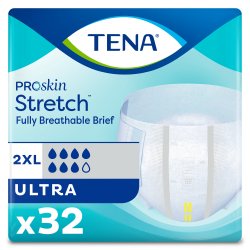 TENA ProSkin Stretch™ Ultra 2X-Large Disposable Heavy Absorbency Unisex Adult Incontinence Brief