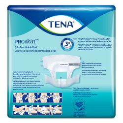 Unisex Adult Incontinence Brief TENA ProSkin™ Super X-Large Disposable Heavy Absorbency BRIEF, TENA SUPER ADLT XLG (15/BG 4BG/CS) SCAPER