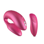 Load image into Gallery viewer, We-Vibe Chorus Rechargeable Remote-Controlled Silicone Couples Vibrator Cosmic Pink
