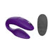 Load image into Gallery viewer, We-Vibe Sync 2 Rechargeable Silicone Couples Vibrator Purple
