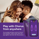 Load image into Gallery viewer, We-Vibe Chorus Rechargeable Remote-Controlled Silicone Couples Vibrator Purple
