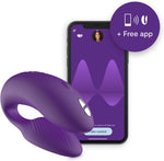 Load image into Gallery viewer, We-Vibe Chorus Rechargeable Remote-Controlled Silicone Couples Vibrator Purple
