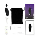 Load image into Gallery viewer, We-Vibe Moxie+ Rechargeable Remote-Controlled Silicone Wearable Clitoral Vibrator Black
