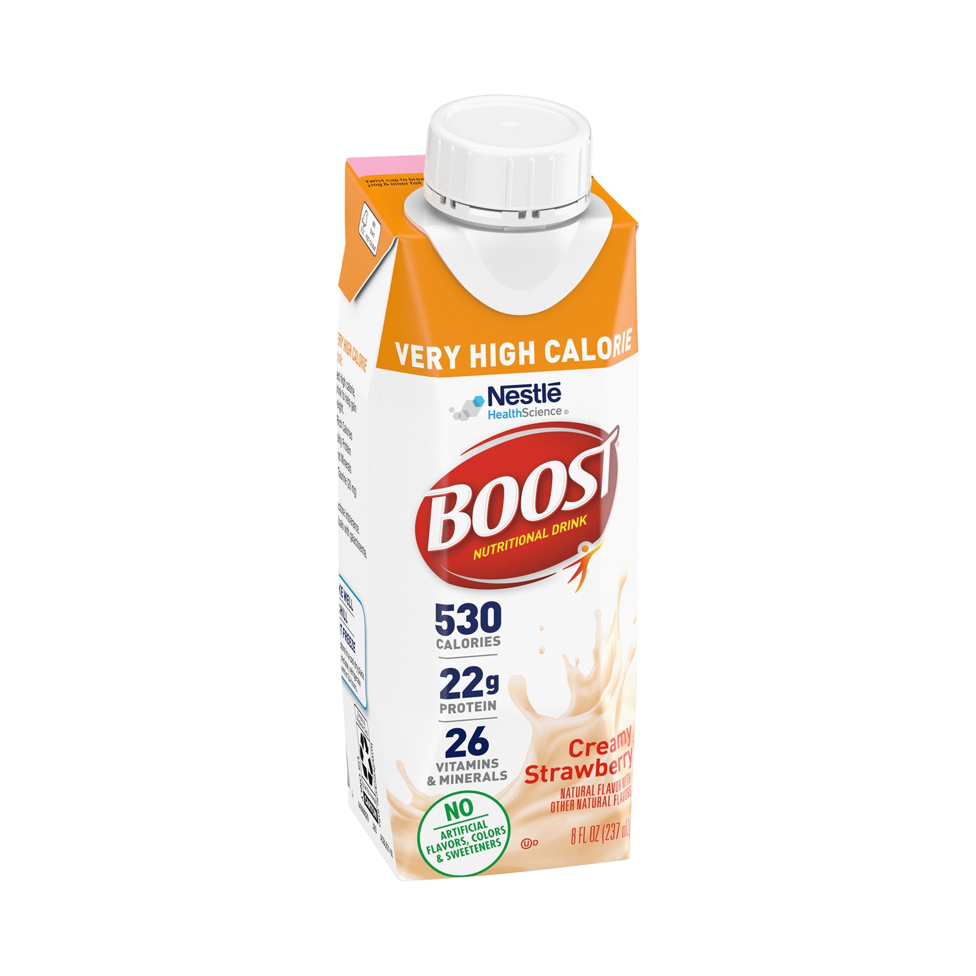 BOOST, VERY HIGH CALORIE STRWBRY 8OZ (24/CS)