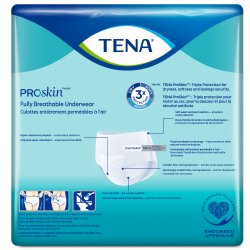 Unisex Adult Absorbent Underwear TENA® ProSkin™ Plus Pull On with Tear Away Seams Large Disposable Moderate Absorbency