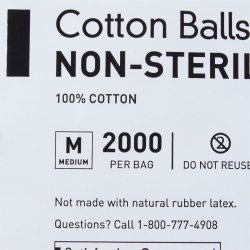 Cotton Ball McKesson Medium NonSterile