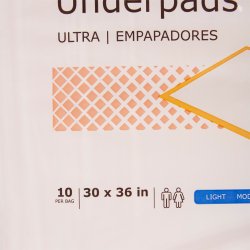 McKesson Ultra Heavy Absorbency Underpad, 30 x 36 Inch