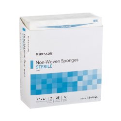 McKesson Sterile Nonwoven Sponge, 4 x 4 Inch