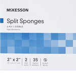 Load image into Gallery viewer, Split Sponges McKesson 2 X 2 Inch Sterile 6-Ply
