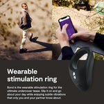 Load image into Gallery viewer, We-Vibe Bond Rechargeable Remote-Controlled Silicone Adjustable Wearable Stimulation Ring Black
