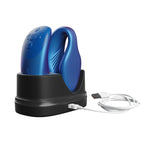 Load image into Gallery viewer, We-Vibe Chorus Rechargeable Remote-Controlled Silicone Couples Vibrator Cosmic Blue
