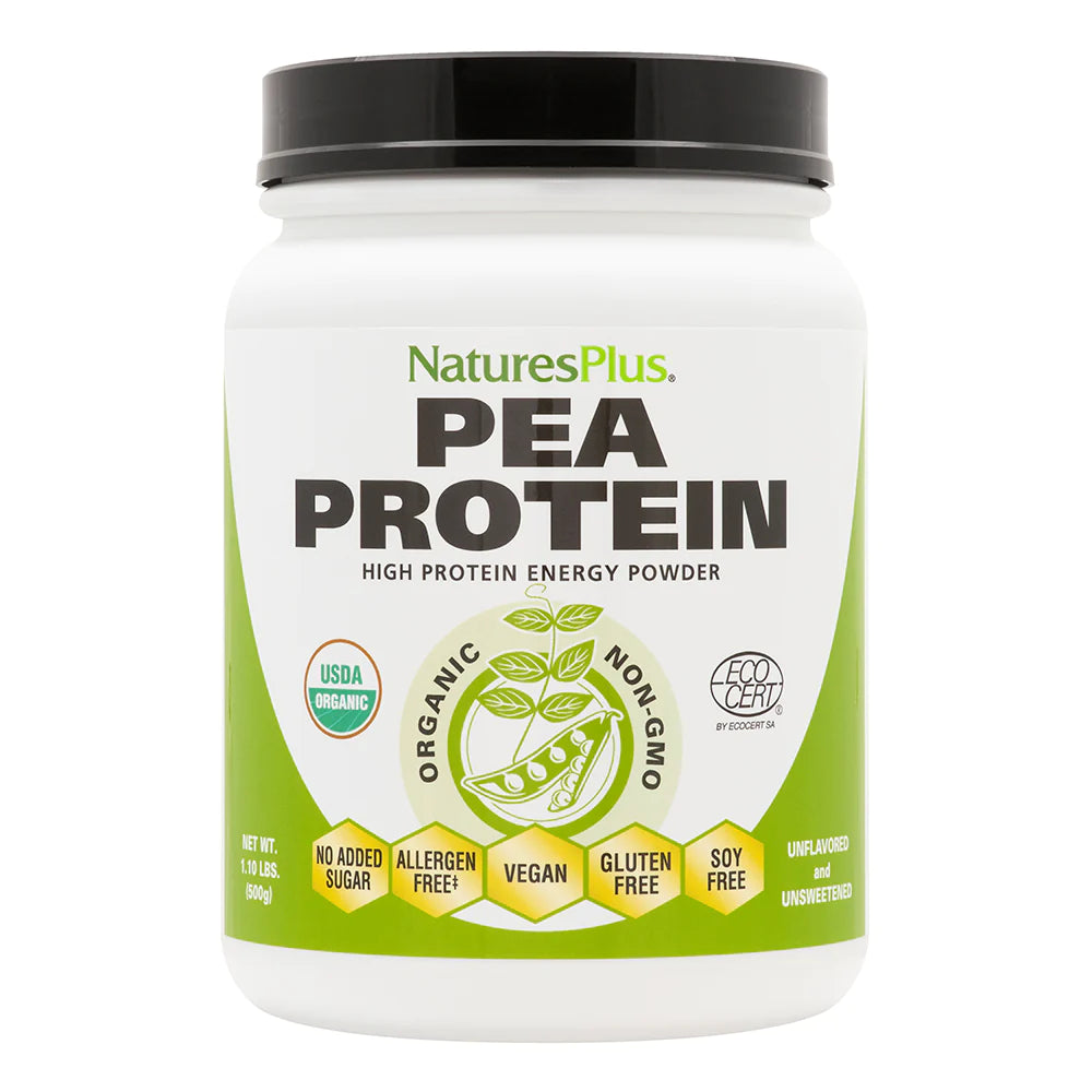 NaturesPlus Organic Pea Protein Powder